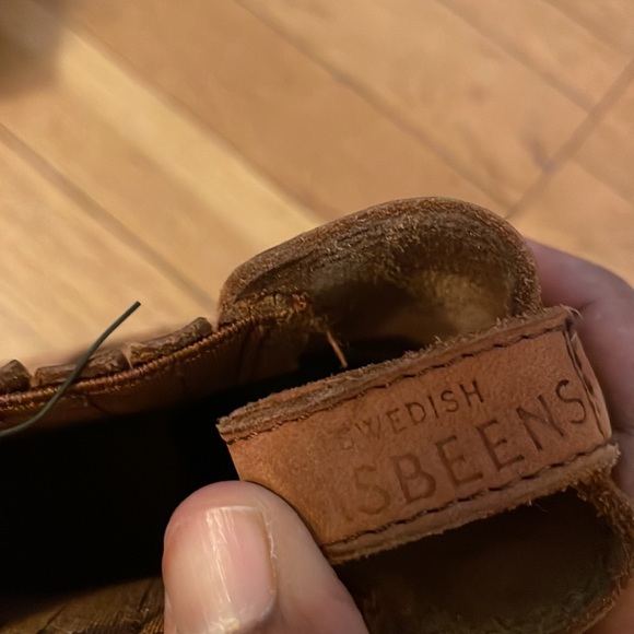 Hasbeens Swedish Wood bottom clog boots - Picture 3 of 10